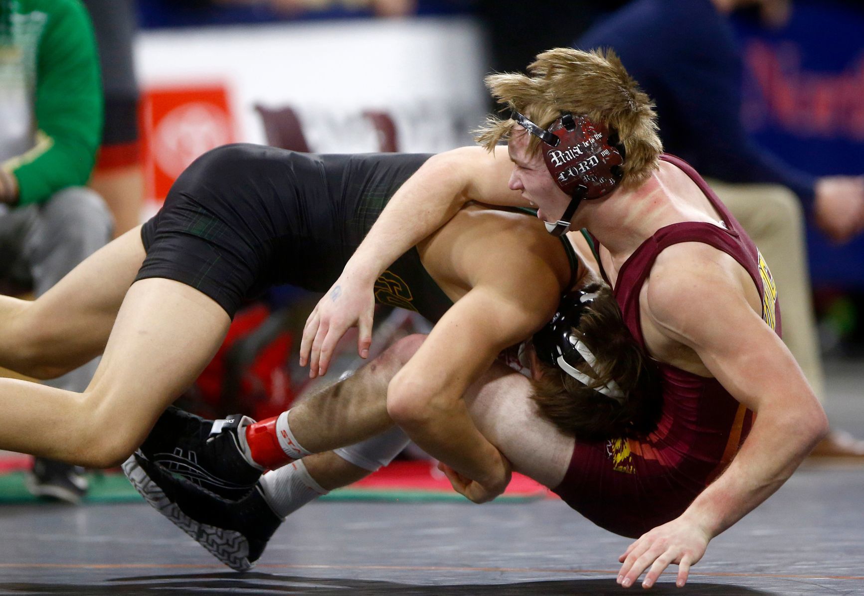 Championship round of state wrestling